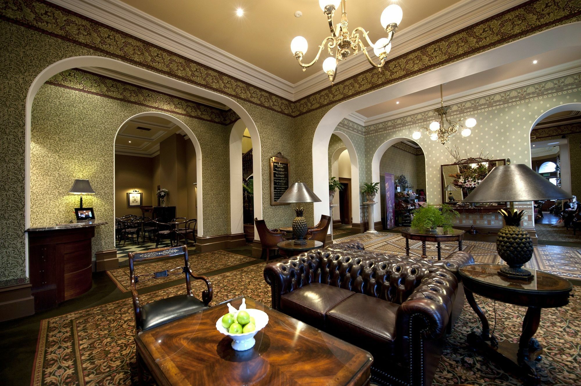 Craig'S Royal Hotel Ballarat Exteriér fotografie The lobby of the hotel